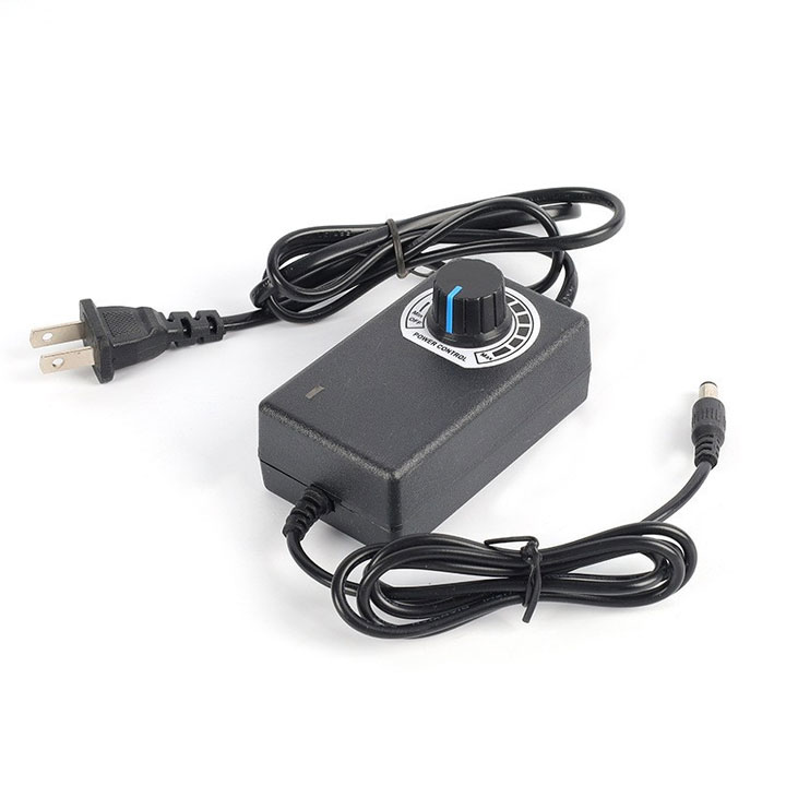 Nguồn Adapter Điều Chỉnh Điện Áp 3-12V Hiển Thị Điện Áp