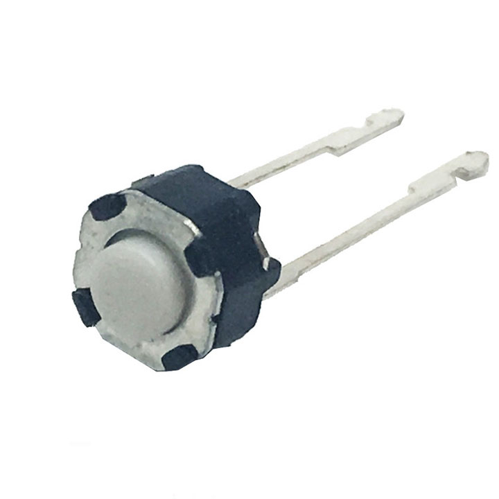 Nút Nhấn 2 Chân - Trắng (K2C10)