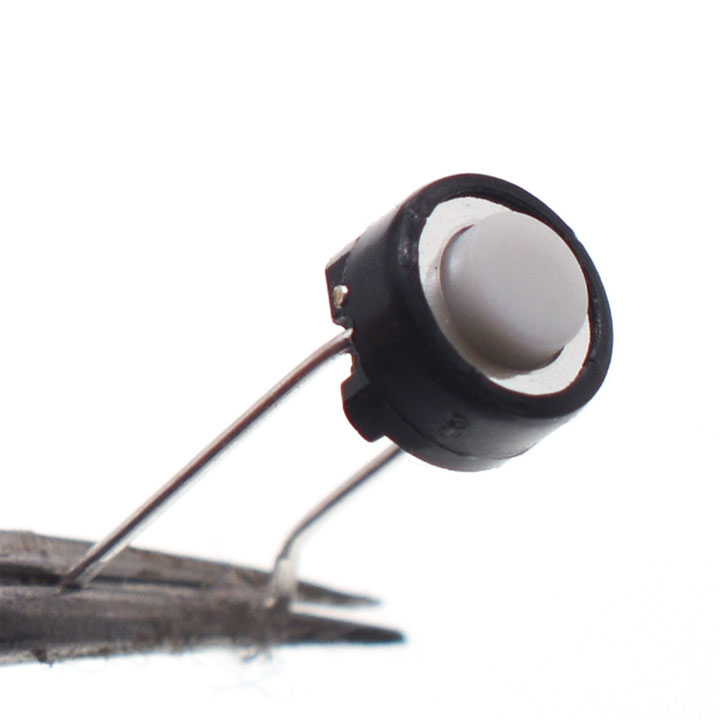 Nút Nhấn 2 Chân - Trắng (K2C10)