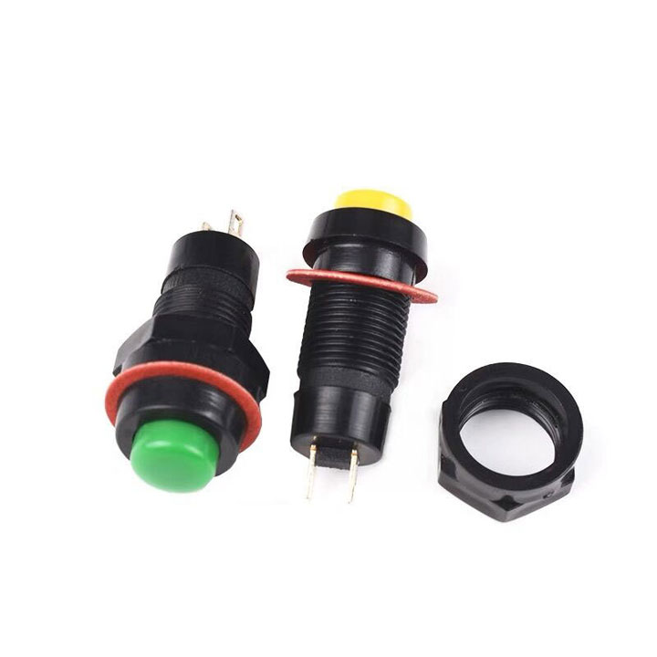 Nút Nhấn Đề Vỏ Nhựa - Giữ Trạng Thái - 1 Nút (k1g10)