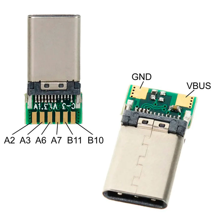 PCB Chuyển Đổi Chân Sạc Type C 24P Truyền Dữ Liệu