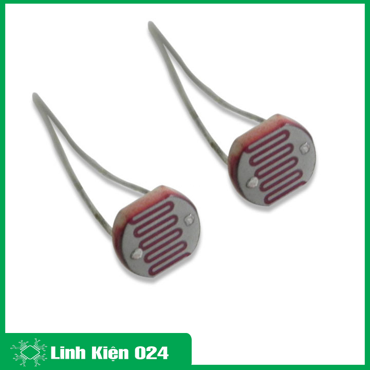 Combo 5 Quang Trở Cảm Biến Ánh Sáng CDS 10mm
