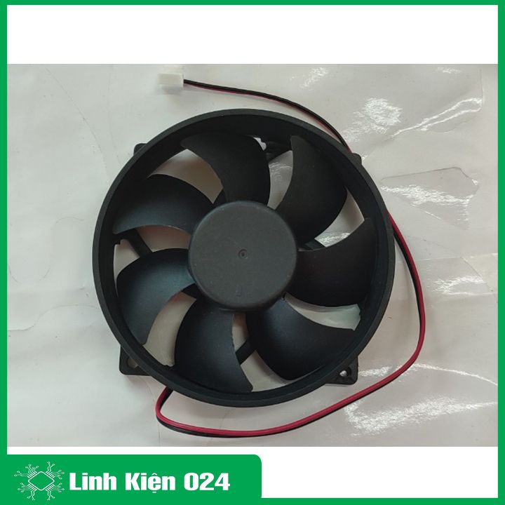 Quạt Tản Nhiệt Tròn 12V 0.3A Kích Thước