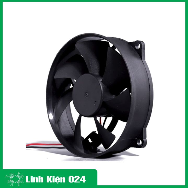 Quạt Tản Nhiệt Tròn 12V 0.3A Kích Thước