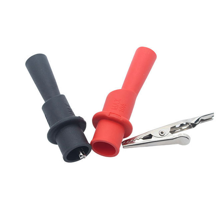 Bộ 2 Đầu Chuyển Que Đo Đồng Hồ Sang Kẹp Cá Sấu 1000V/20A