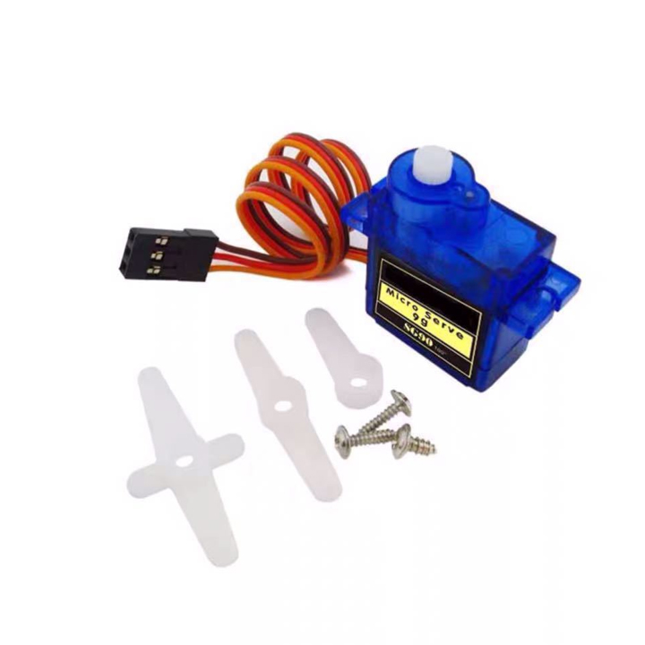 Servo Xanh Huyền Thoại Tower Pro SG90, Góc Quay 180 Độ