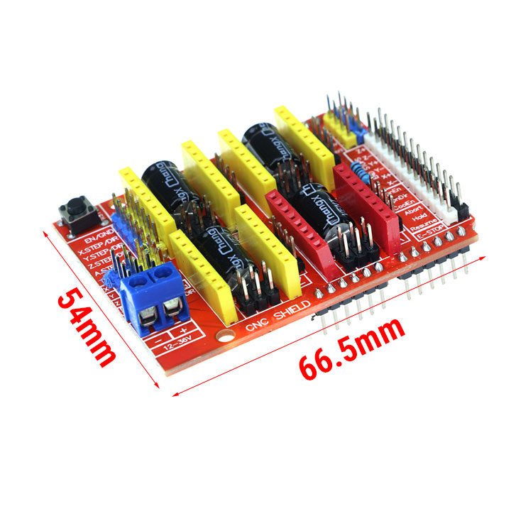Shield Arduino Uno R3 - Điều Khiển Máy In 3D A4988 (K4D16)