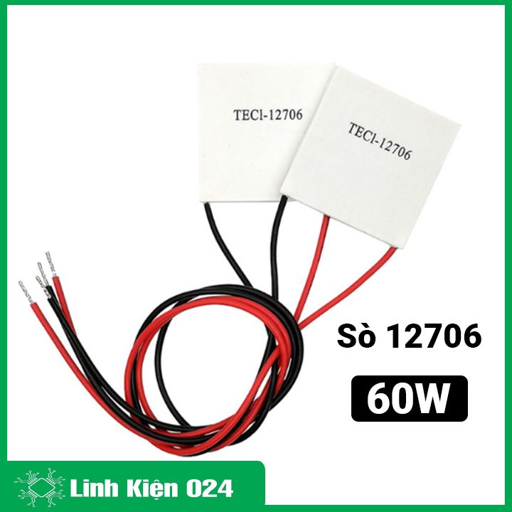 Sò Nóng Lạnh 40x40mm 12706 - 60w (K2A10)