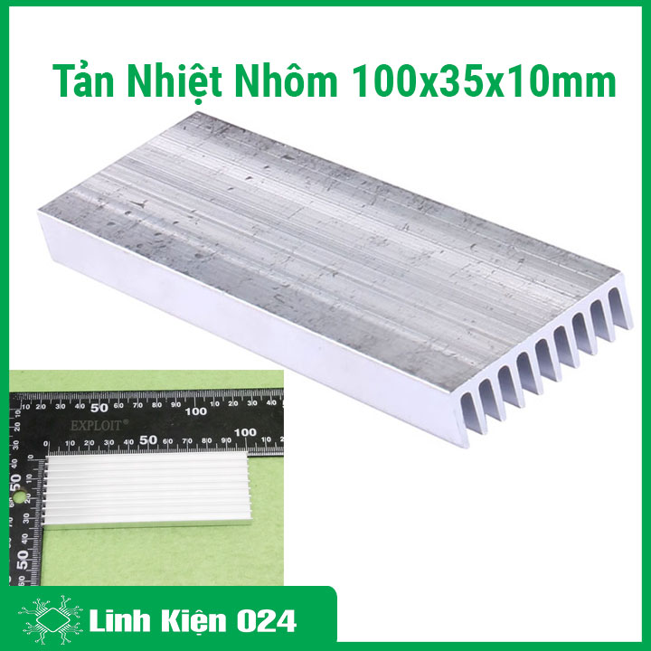 Tản Nhiệt Nhôm 100x35x10mm