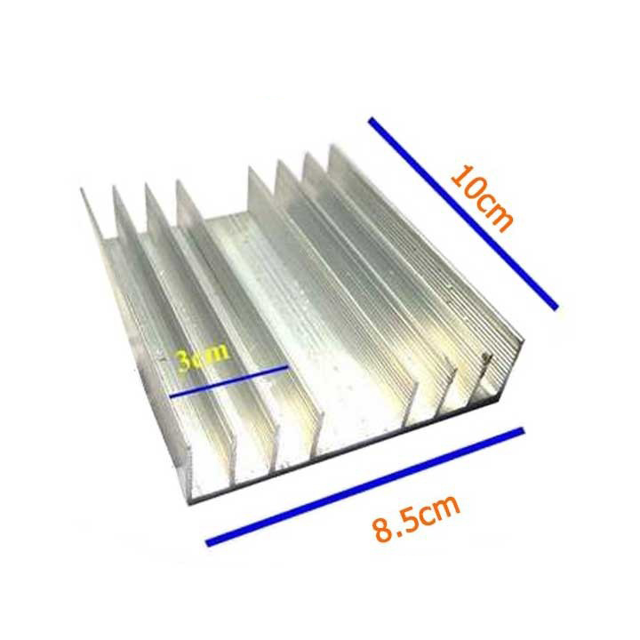 Tản Nhiệt Nhôm 8.5x10cm 220G Có Cánh Tản