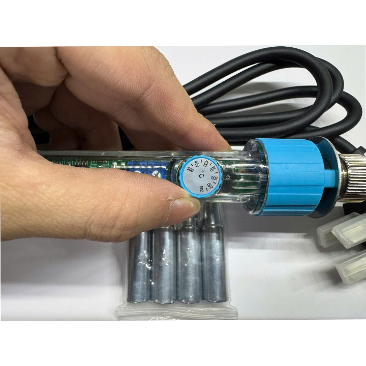 Mỏ Hàn Thiếc, Tay Hàn YB-D200S 200W Có Điều Chỉnh Nhiệt Độ Từ 200-500°C