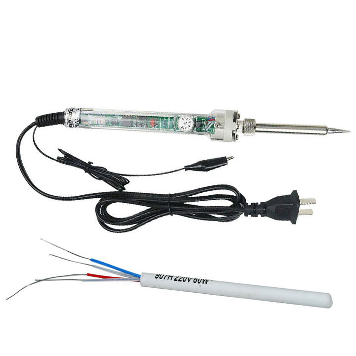 Combo Mỏ Hàn Điều Chỉnh Nhiệt Độ 907 60W-220V Tặng Sensor Hàn 907 60W