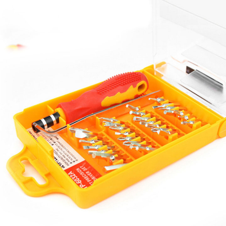 Bộ Tô Vít 32 Đầu Screw ( Tặng 1 Kẹp Linh Kiện Cong )