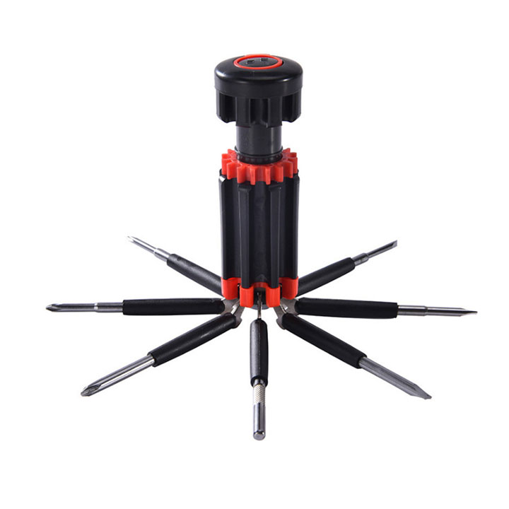 Bộ Tô Vít 8 Trong 1 Có Đèn Pin Chưa Bao Gồm Pin