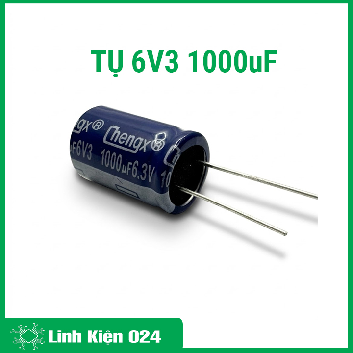 Tụ Hóa Phân Cực 6v3 1000uf (K8H9)