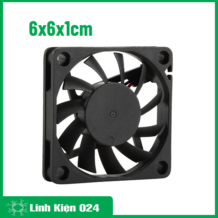 Quạt Tản Nhiệt 6010 6x6x1cm Đủ Loại