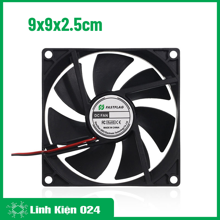 Quạt Tản Nhiệt Brushless 9025 9x9x2.5cm
