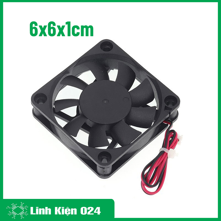 Quạt Tản Nhiệt 6010 6x6x1cm Đủ Loại