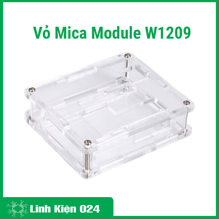 Vỏ Mica Module  Điều Khiển Relay Bằng Cảm Biến Nhiệt Độ XH-W1209