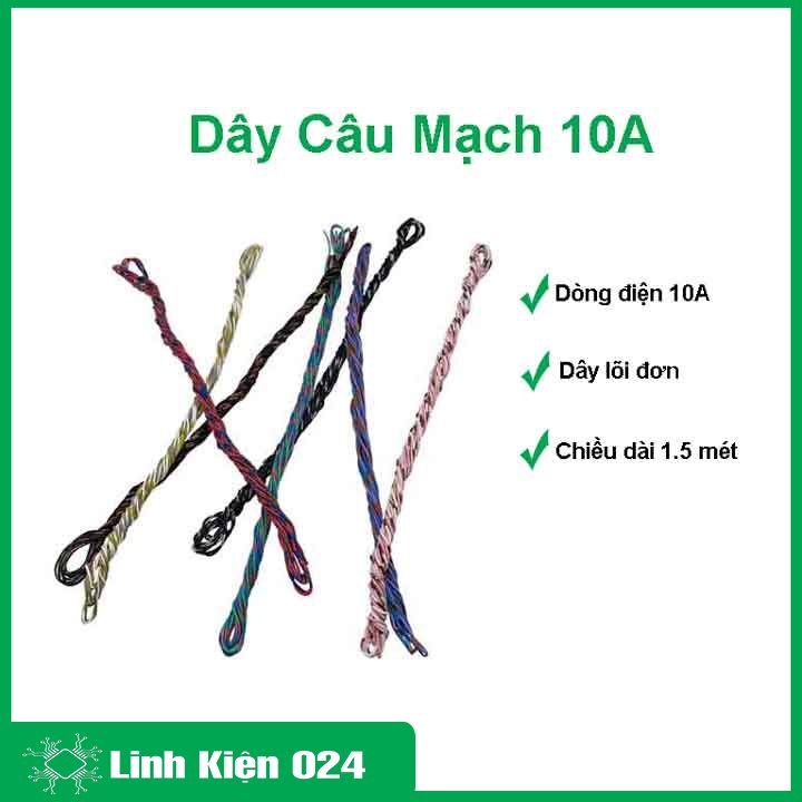 Dây Câu Mạch 10A - Lõi Đơn Dài 1,5m Chịu Tải Cao