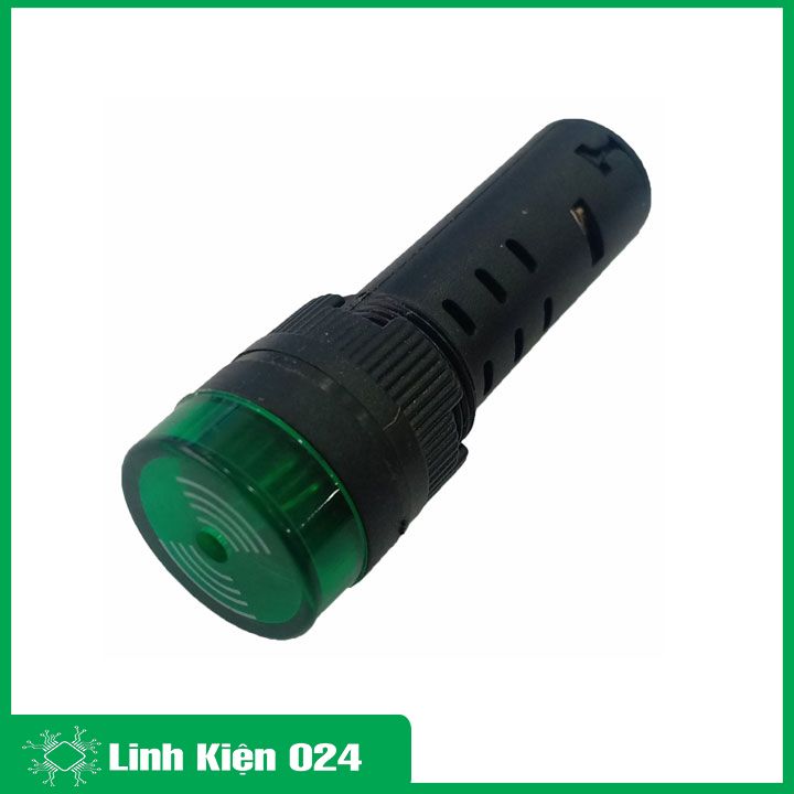 Đèn Báo Nguồn Có Còi AD16-16SM 24VDC
