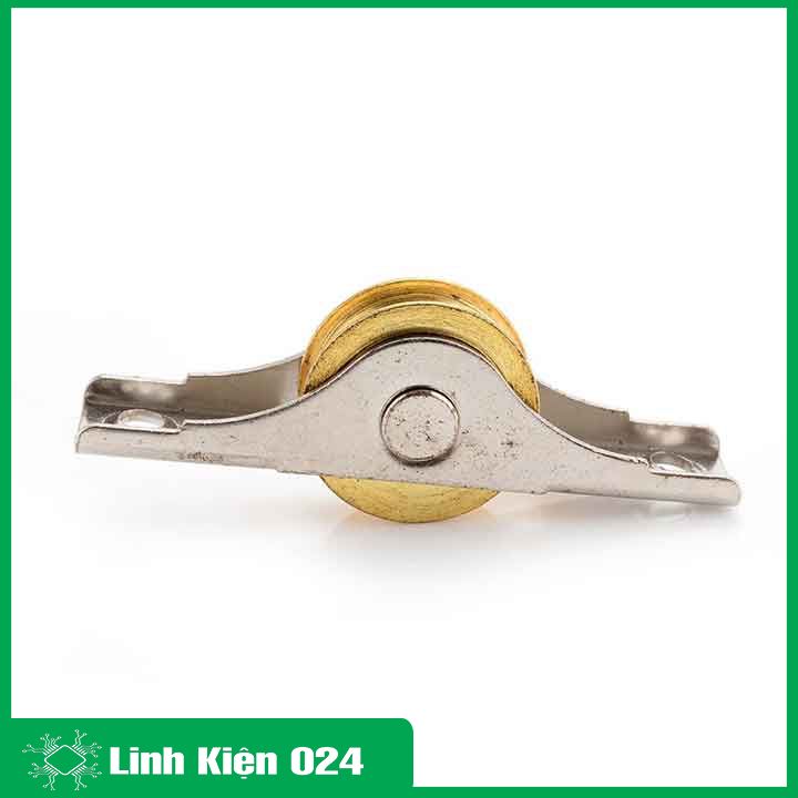 Bánh Xe Ròng Rọc, Con Lăn Trượt Cửa Tủ, Cửa Nhà ,Cửa Lùa Bằng Đồng Nguyên Chất