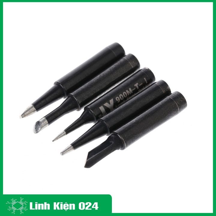 Mũi Hàn 900M Cho Máy Hàn 936/937 906 908 Loại Zin Màu Đen