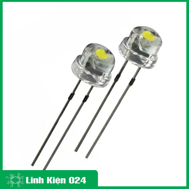 LED Lùn Phi 5mm - Gói 10 Con