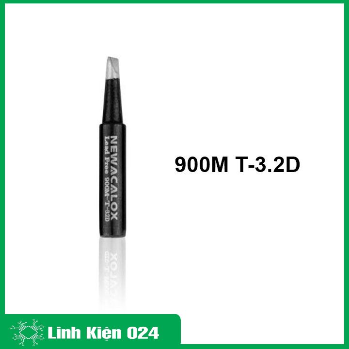 Mũi Hàn 900M Cho Máy Hàn 936/937 906 908 Loại Zin Màu Đen