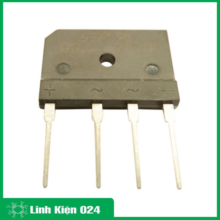 Diode Cầu 25A 2510 Dẹt Xịn ( Đủ Công Suất )
