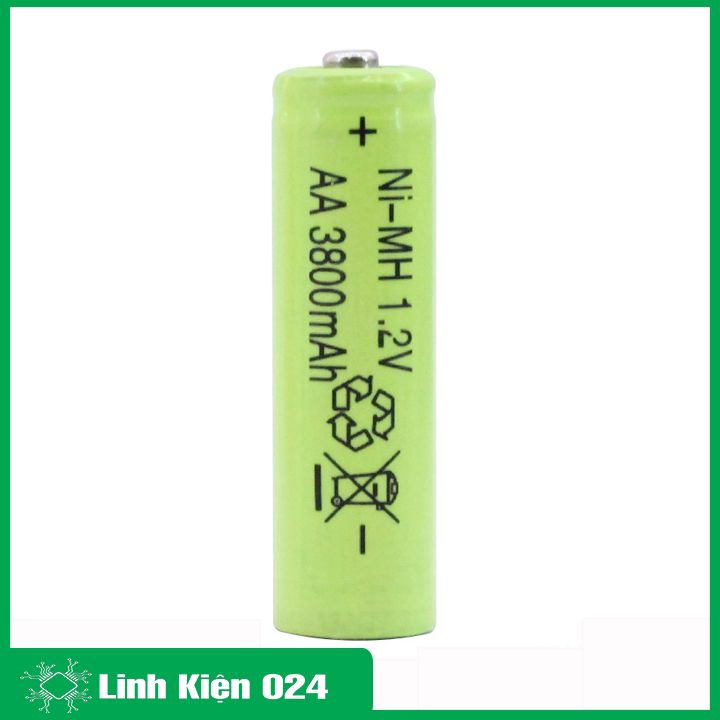 Pin Sạc Ni-MH AA 1.2V 3800mA (K2E12)