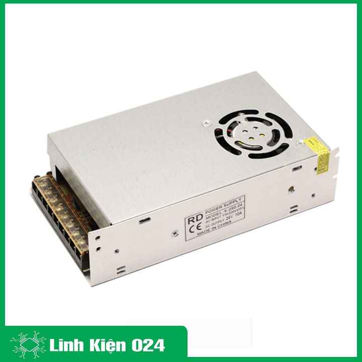 Nguồn Tổ Ong 24V -10A Đủ công suất