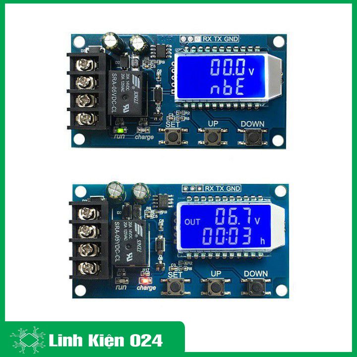 Mạch Sạc Acquy Tự Ngắt Bảo Vệ Quá Tải Hẹn Giờ Sạc XY-L10A 6VDC-60VDC 10A (K2B5)