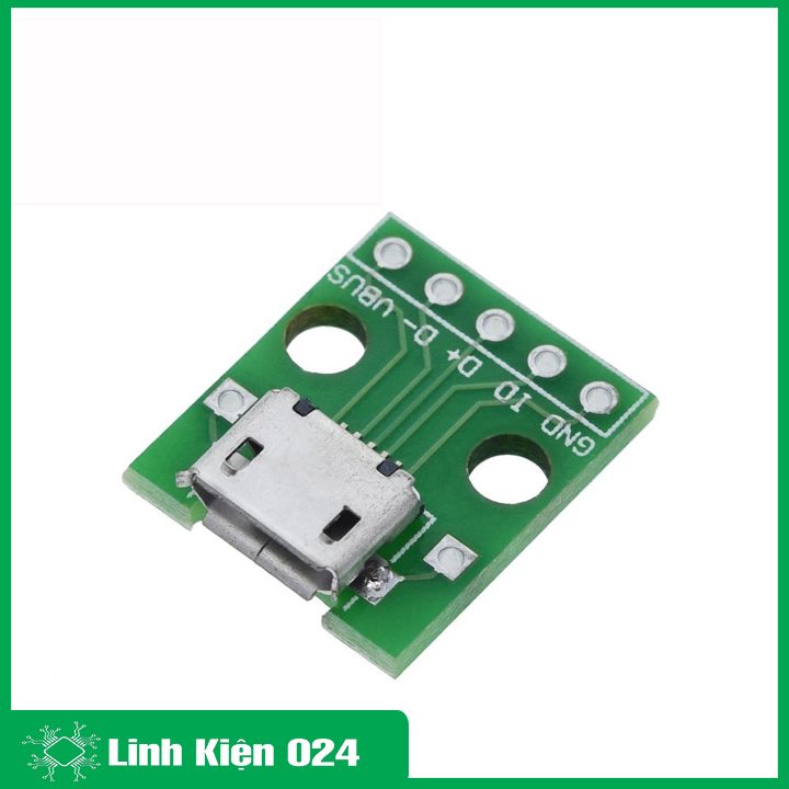 BO CHUYỂN MICRO USB-5P TO 2.54MIL DIP (K2H10-1)