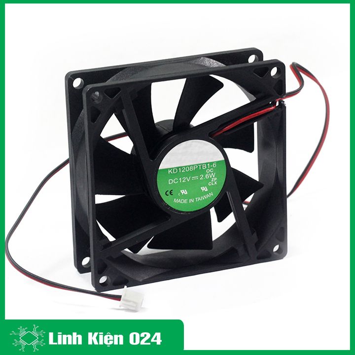 Quạt Tản Nhiệt 8x8x2.5cm 12VDC-0.19A
