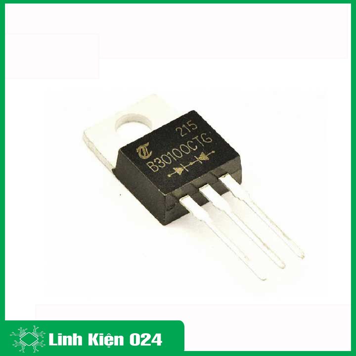 MBR30100 CTG 100V 30A Kiểu Chân TO220 (K9C5)