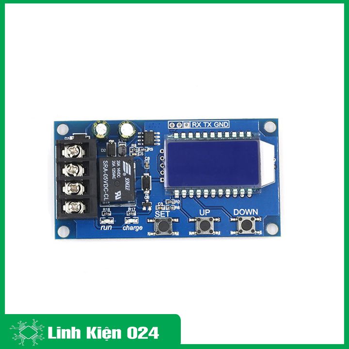 Mạch Sạc Acquy Tự Ngắt Bảo Vệ Quá Tải Hẹn Giờ Sạc XY-L10A 6VDC-60VDC 10A (K2B5)