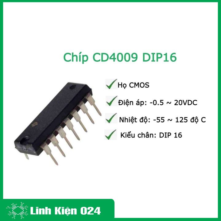 CD4009 DIP16 (K9K9)