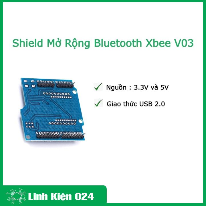 Shield Mở Rộng Bluetooth Xbee V03 (K3D8)