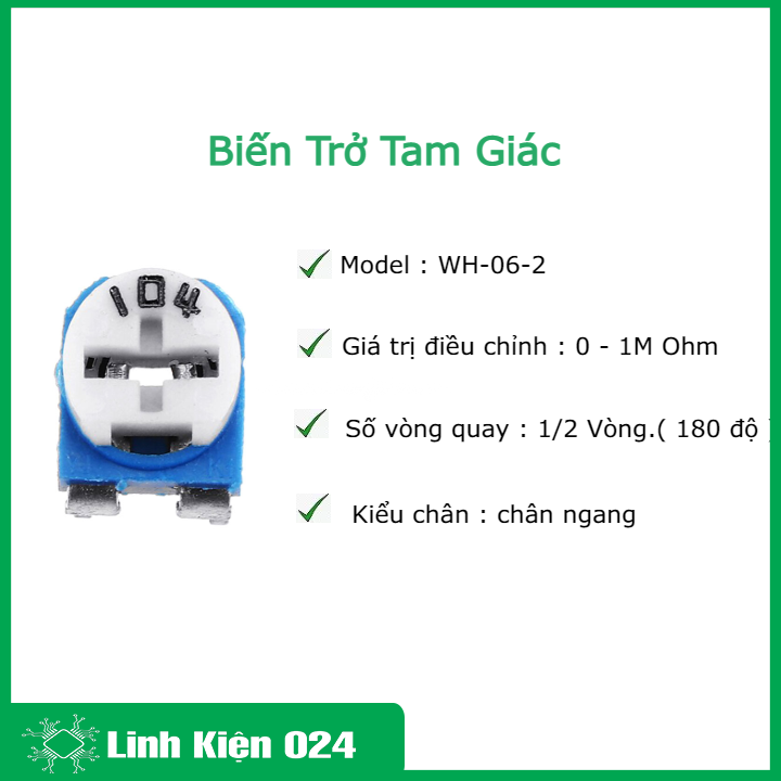 Biến Trở Tam Giác WH-06-2