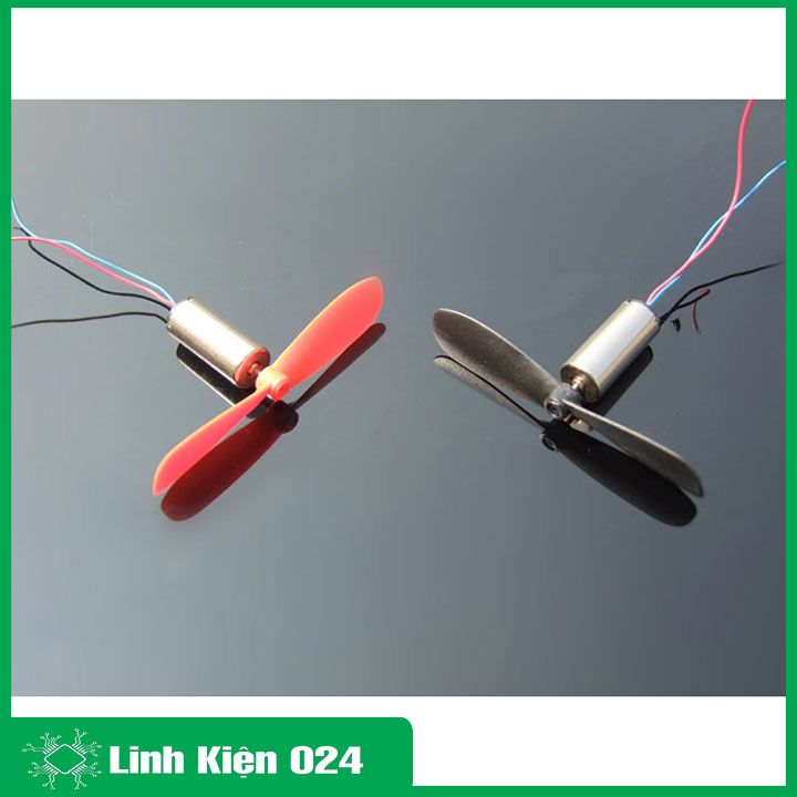 Động Cơ Máy Bay 716 3.7V Trục Dài 5-8mm Đường Kính Trục 1mm