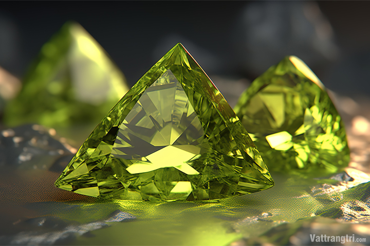 Đá quý Peridot hay còn gọi là ngọc lục bảo chiều tà