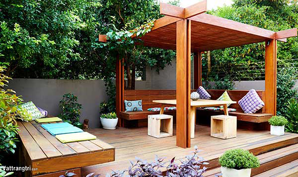 Gỗ ngoài trời là gì? Ưu điểm và ứng dụng của chúng