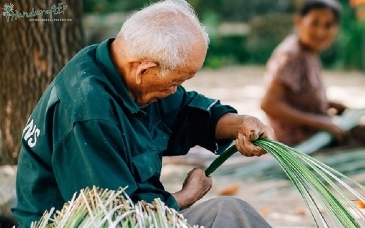 Nghề đan cói thủ công mỹ nghệ Handicraft tại Việt Nam