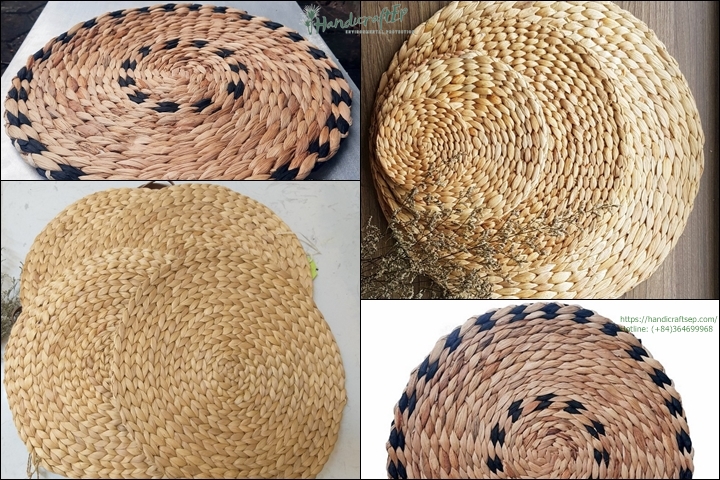 Sử dụng thảm lục bình trong trang trí nội thất hiện đại