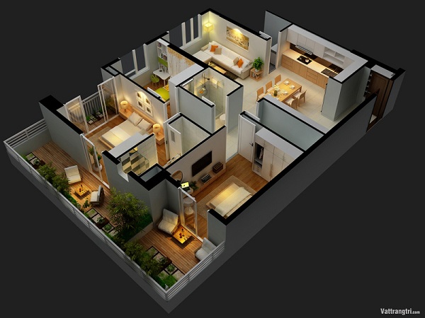 Thiết kế nội thất của đội ngũ KTS Vật Trang Trí như thế nào?