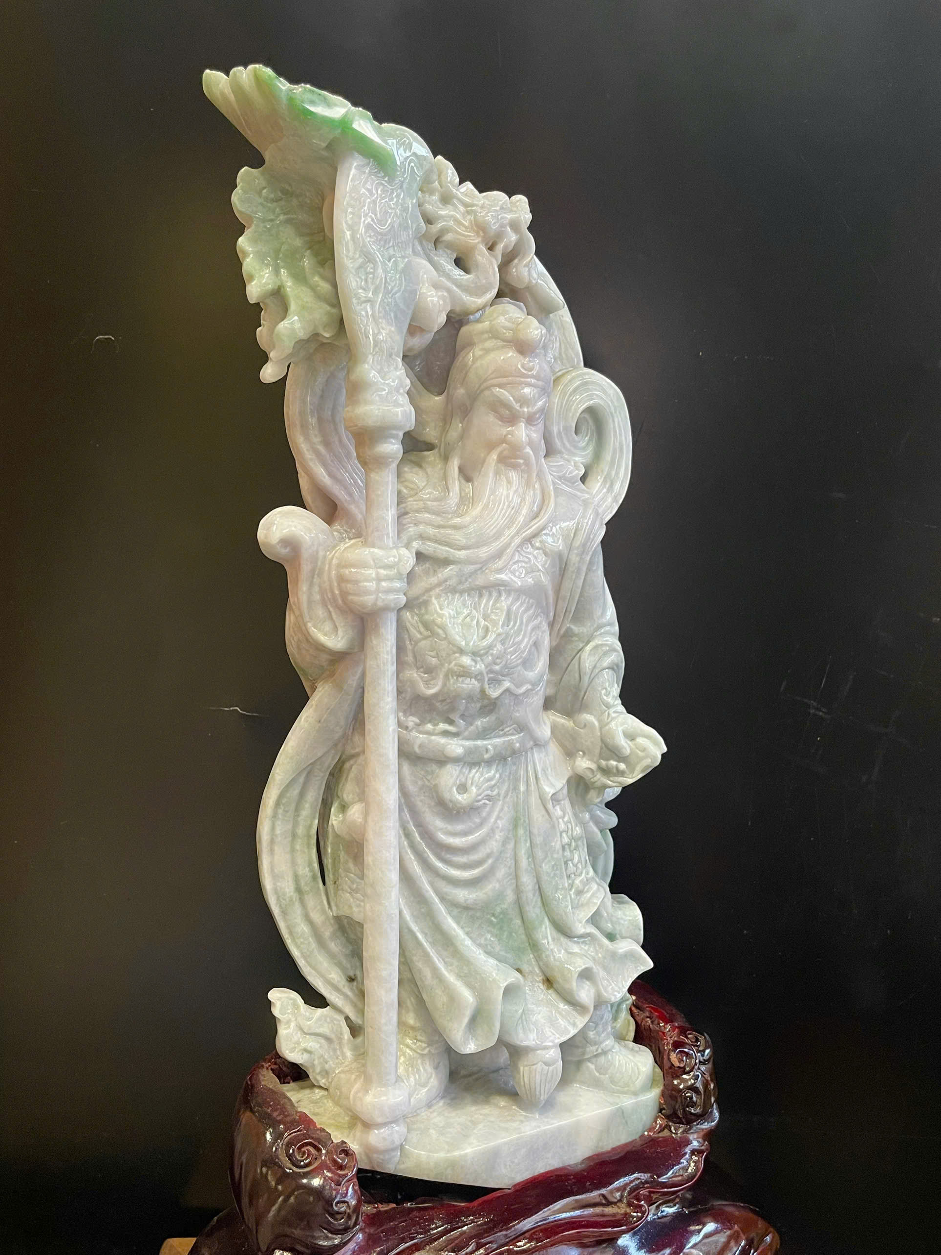 Tượng Quan Công Ngọc Phỉ Thúy Trấn Trạch An Gia, Uy Quyền Đỉnh Cao