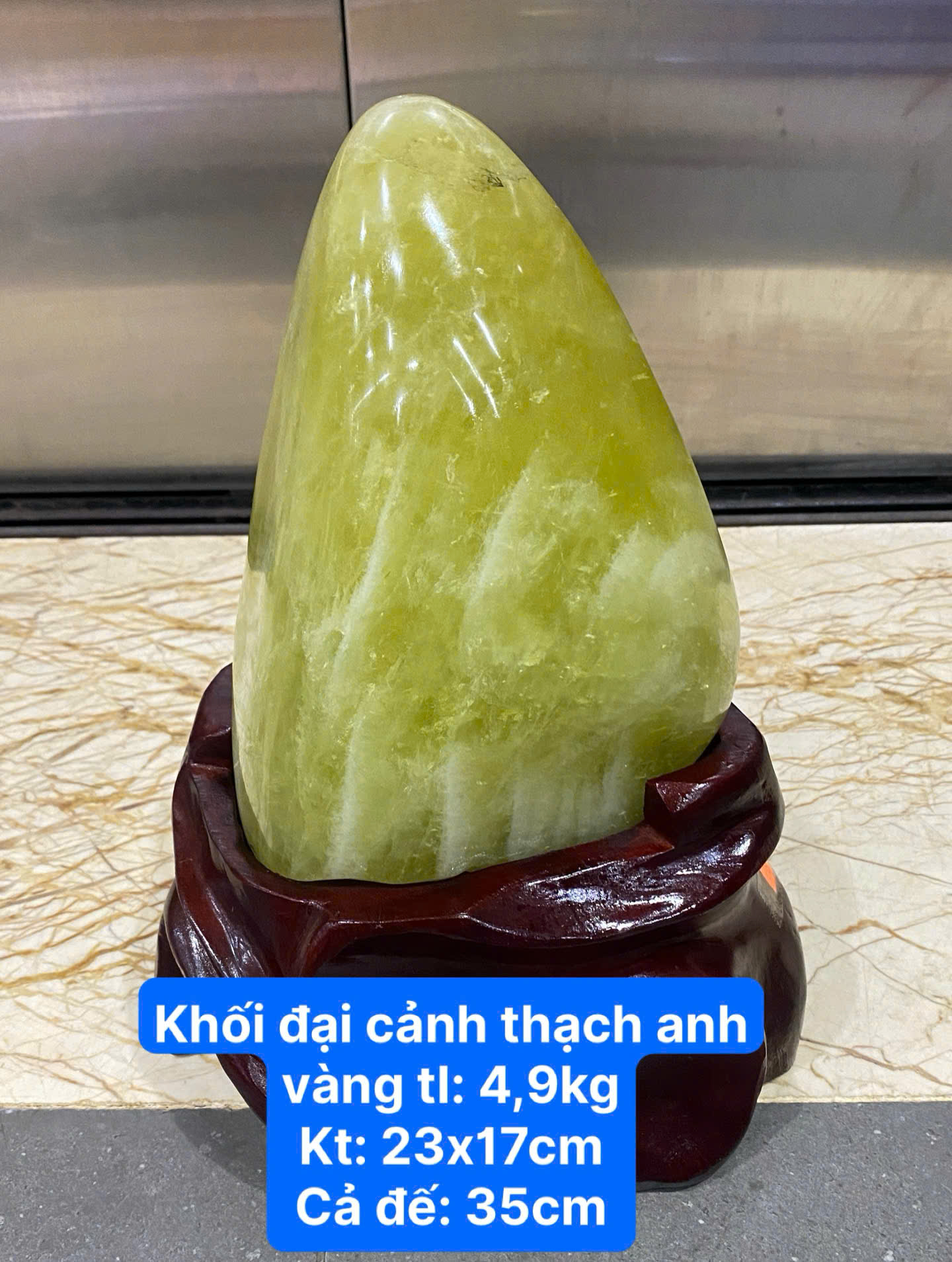 Núi Đại Cảnh Thạch Anh Vàng Vương Giả Hoàng Kim Trấn Trạch Tự Sơn Tụ Khí