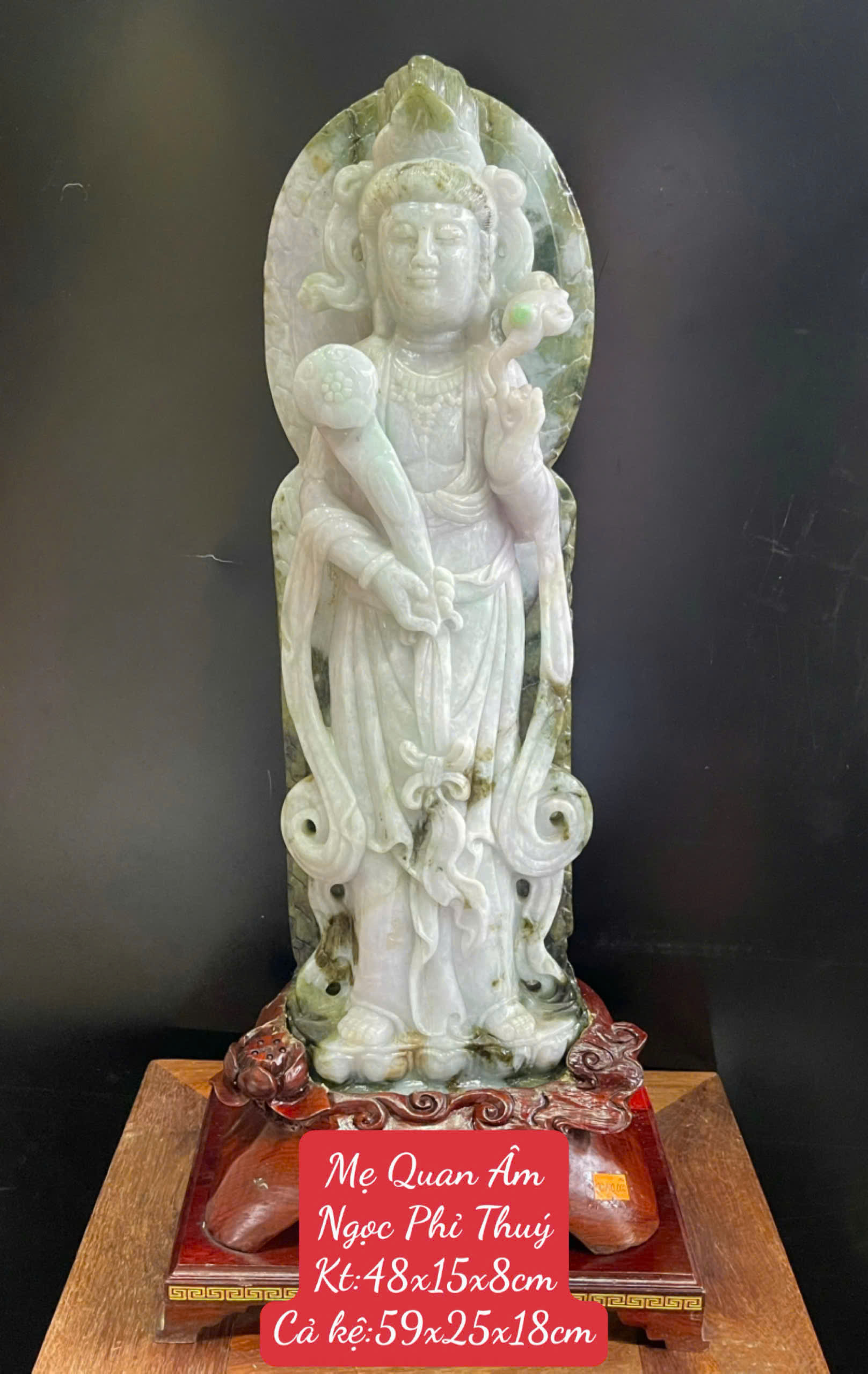 Tượng Mẹ Quan Âm Ngọc Phỉ Thúy Đại Từ Đại Bi, Gia Đạo Bình An