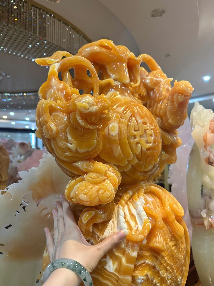 Hồ Lô Phúc Lộc Ngọc Hoàng Long – Vượng Khí Sinh Tài